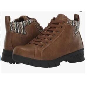 Easy Street‎ Comfort Wave Brown Nico Ankle Boots Women's Size 5M New BOHO